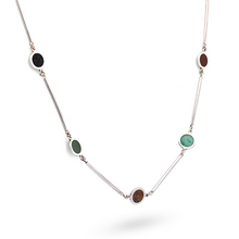 Load image into Gallery viewer, Silver Necklace| Gemstone Necklace| Handmade