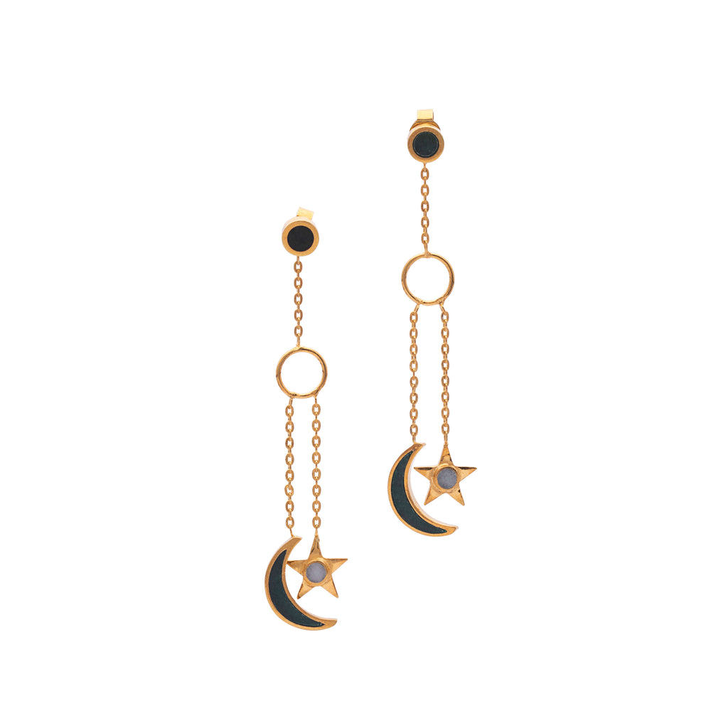 Silver Earrings| Nephite Jade Earrings| Pietra Dura