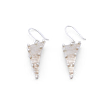 Load image into Gallery viewer, Pyramid Prism - Sterling Silver Earrings