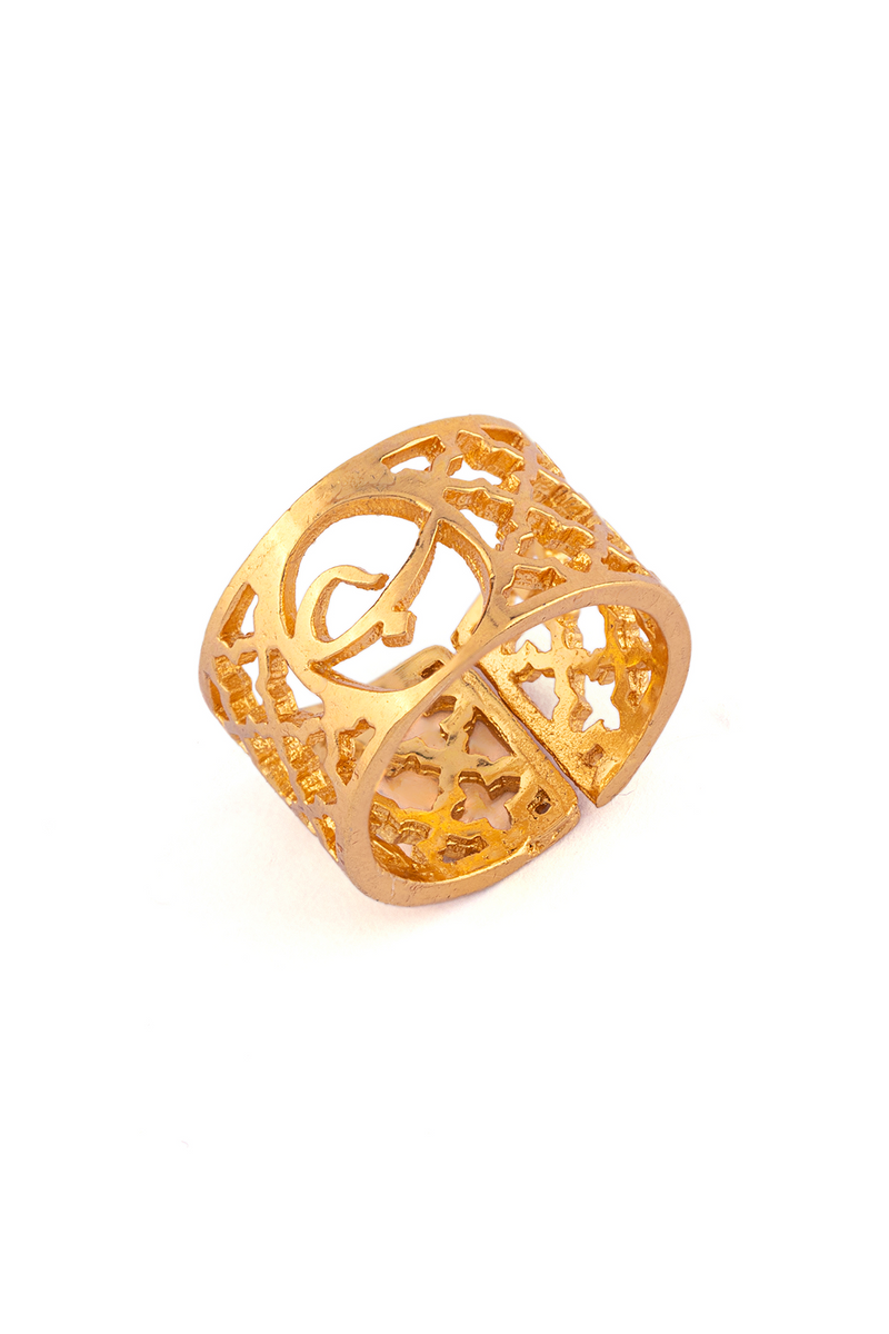Alif Laila Urdu Harf Rings
