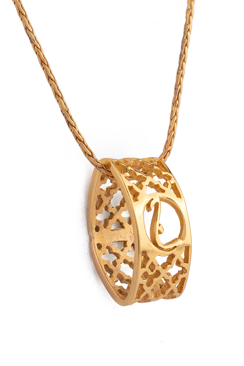 Alif Laila Urdu Harf Pendant