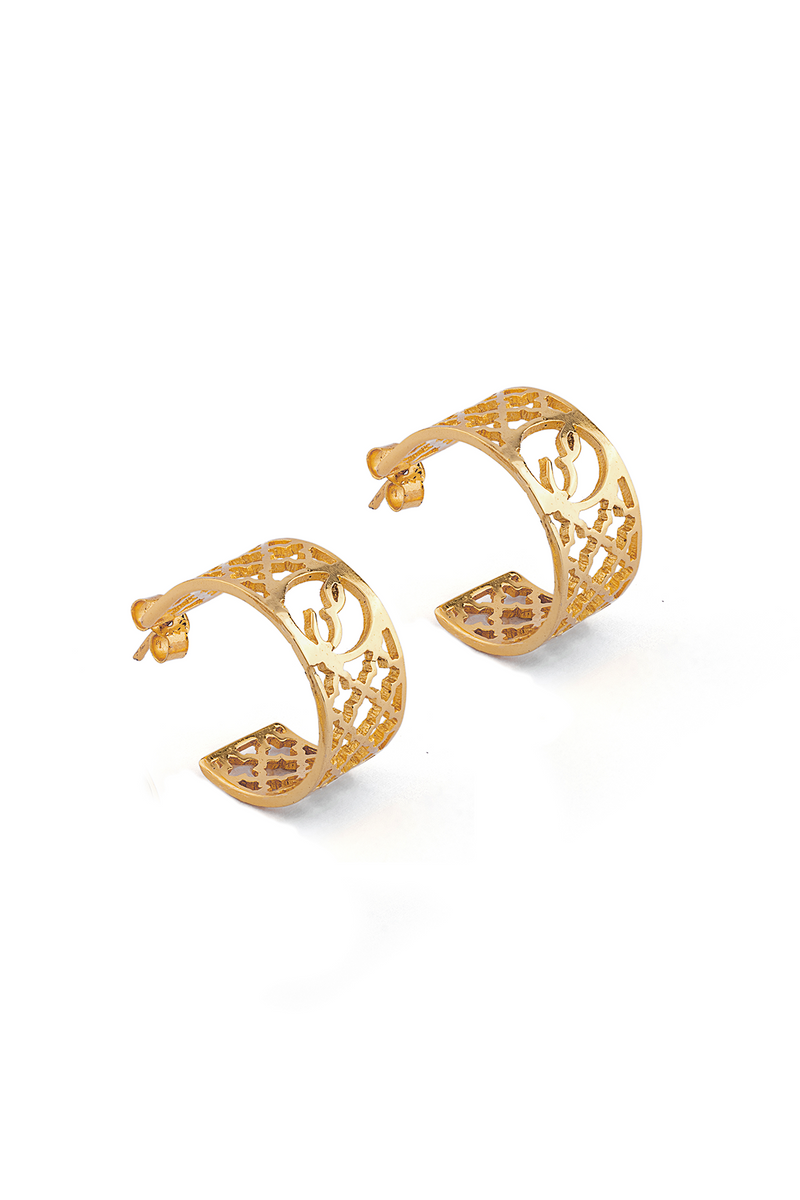 Alif Laila Urdu Harf Earring