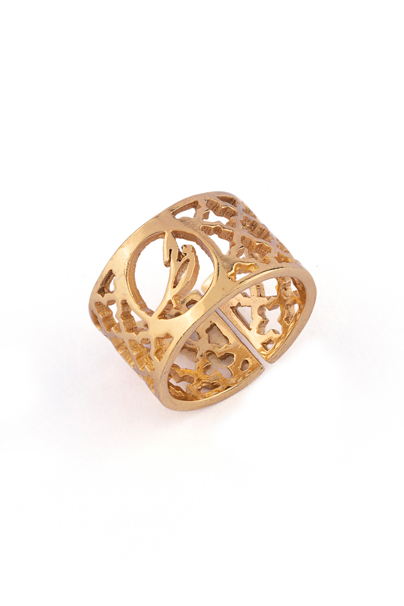 Alif Laila Urdu Harf Rings