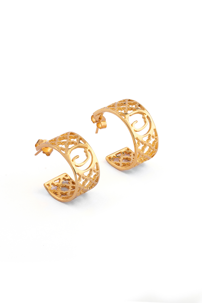 Alif Laila Urdu Harf Earring