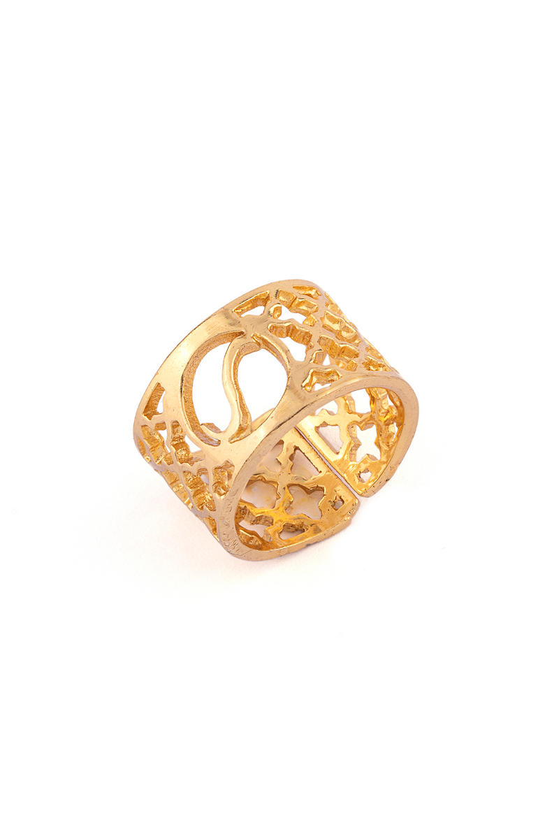 Alif Laila Urdu Harf Rings