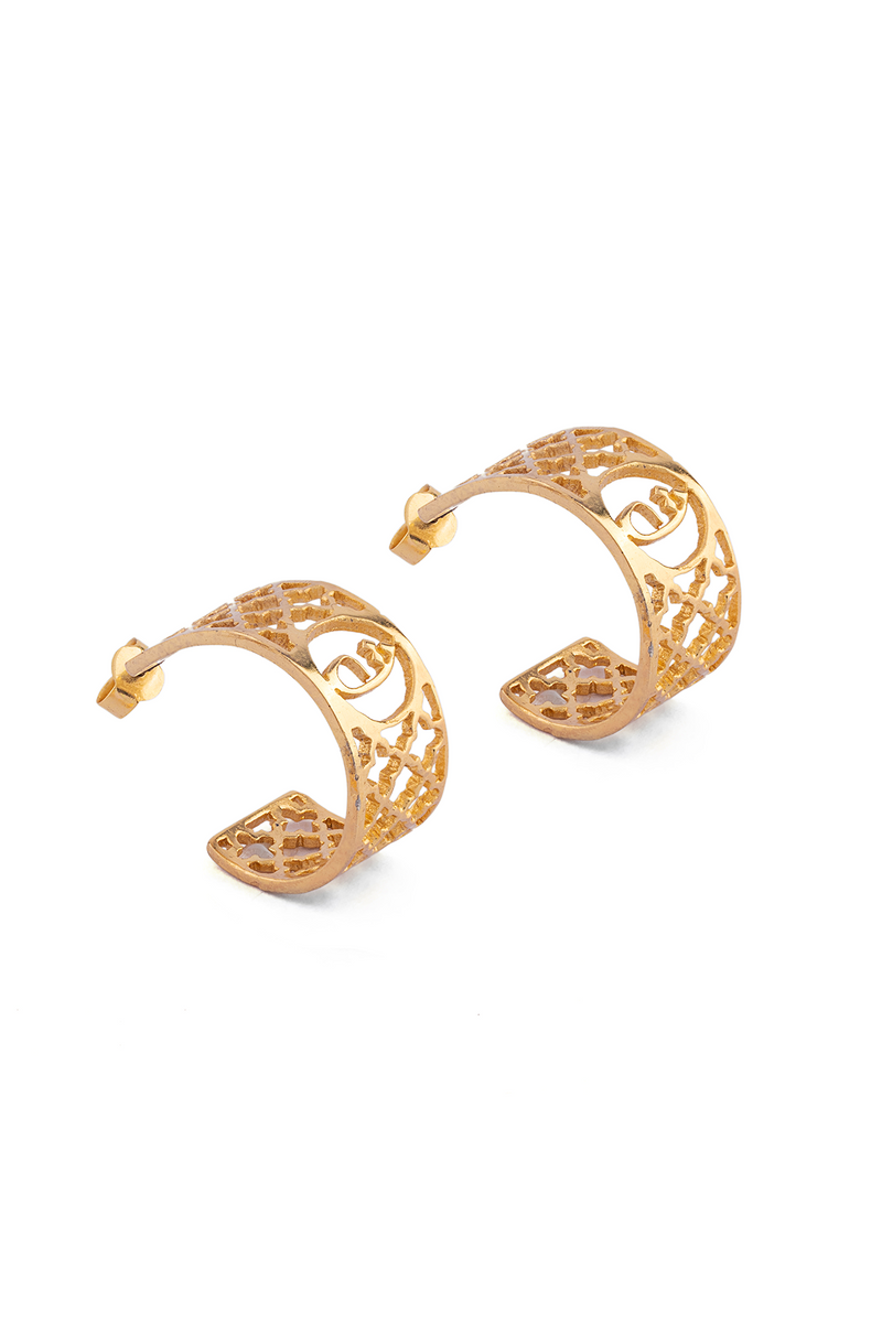 Alif Laila Urdu Harf Earring