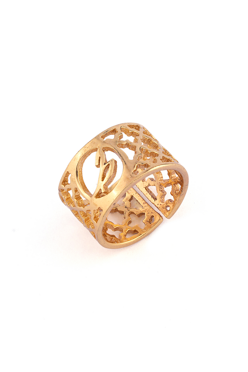 Alif Laila Urdu Harf Rings