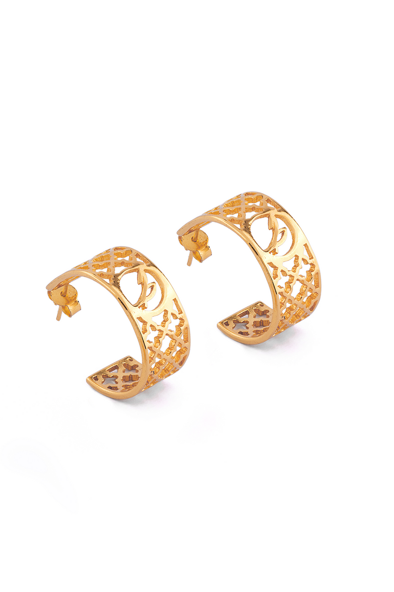 Alif Laila Urdu Harf Earring