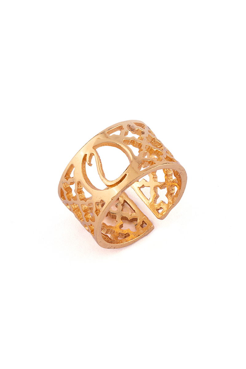 Alif Laila Urdu Harf Rings
