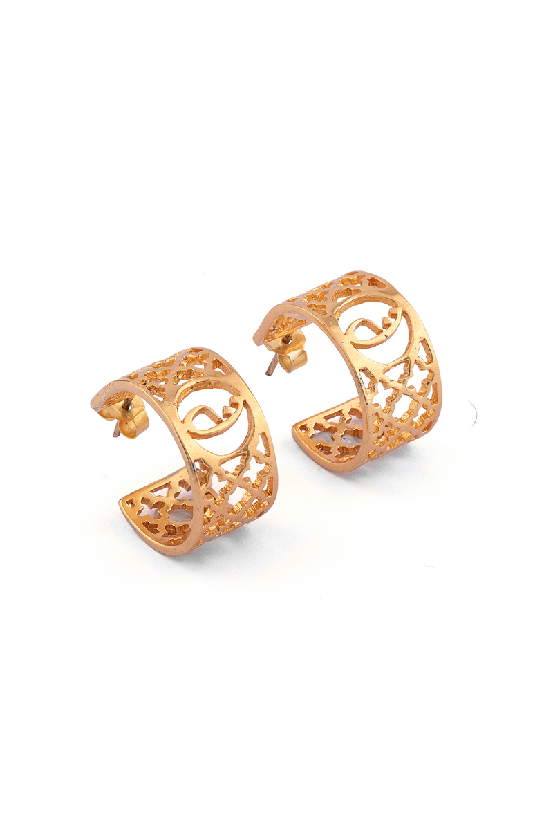 Alif Laila Urdu Harf Earring