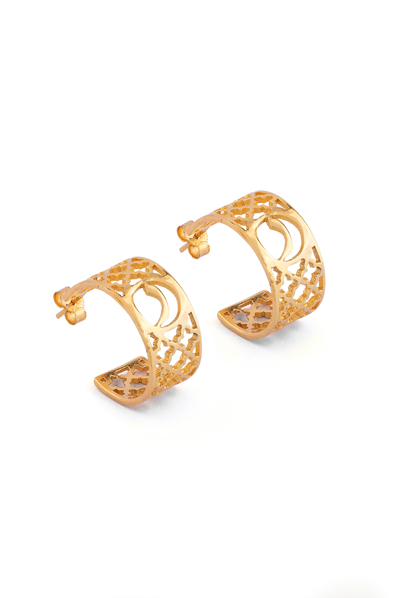 Alif Laila Urdu Harf Earring