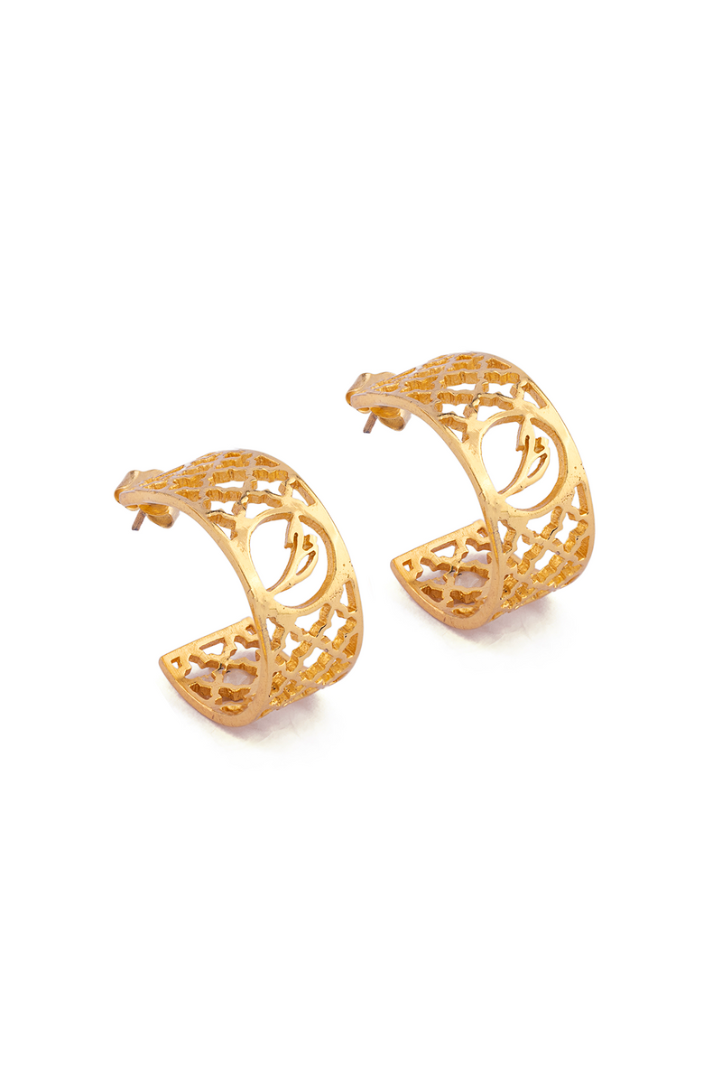 Alif Laila Urdu Harf Earring