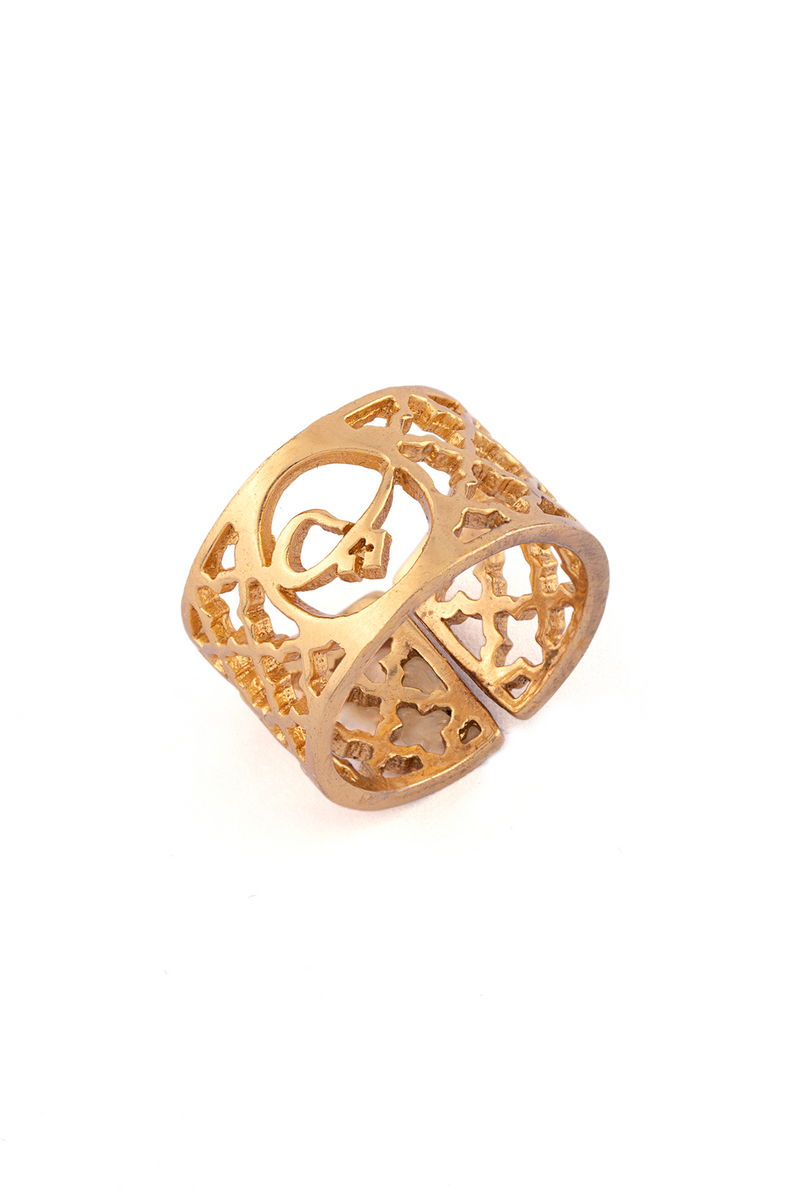 Alif Laila Urdu Harf Rings