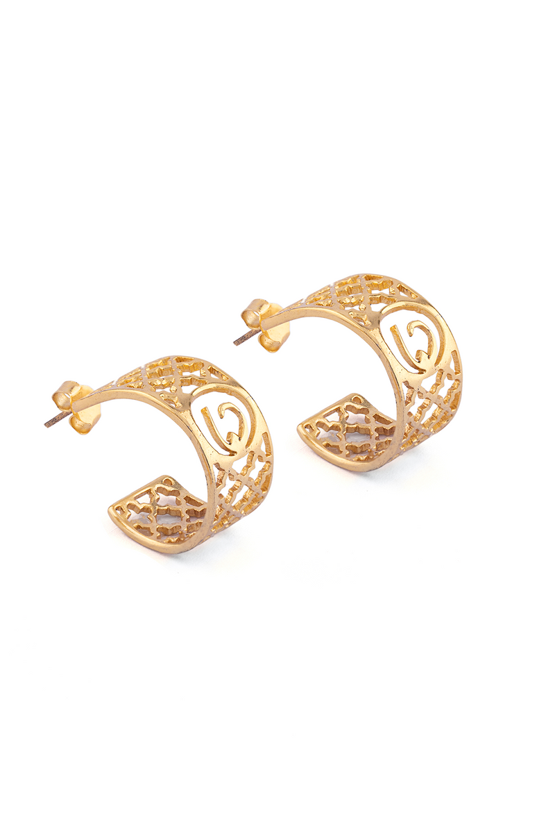 Alif Laila Urdu Harf Earring
