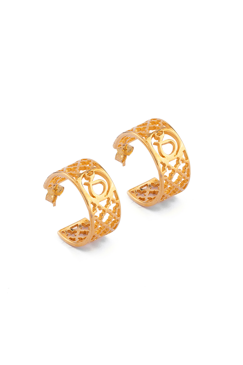 Alif Laila Urdu Harf Earring