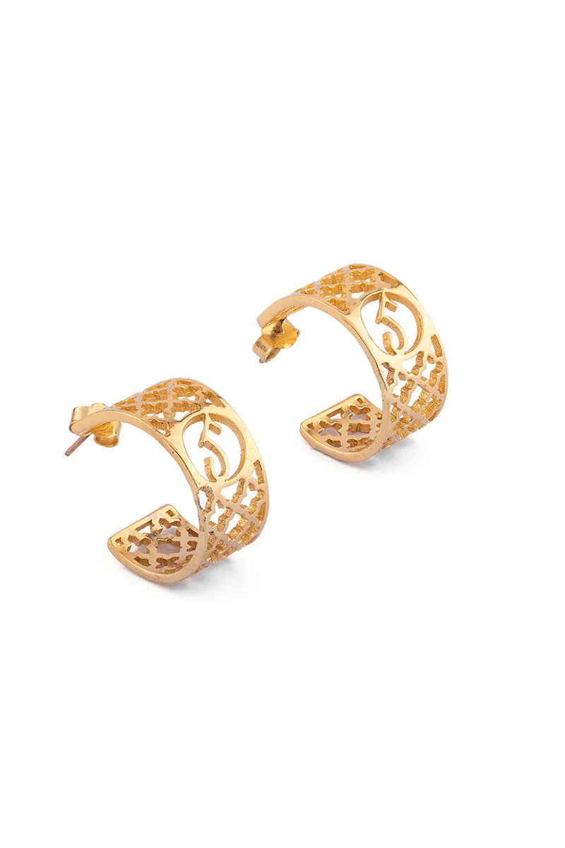 Alif Laila Urdu Harf Earring