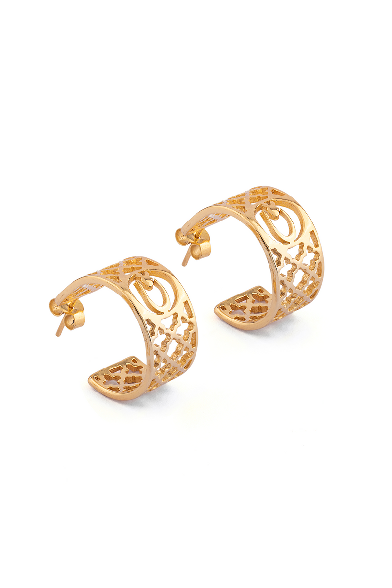 Alif Laila Urdu Harf Earring