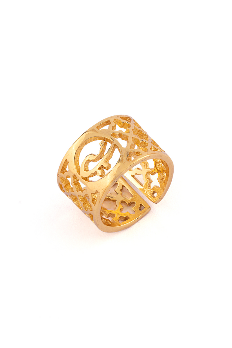 Alif Laila Urdu Harf Rings