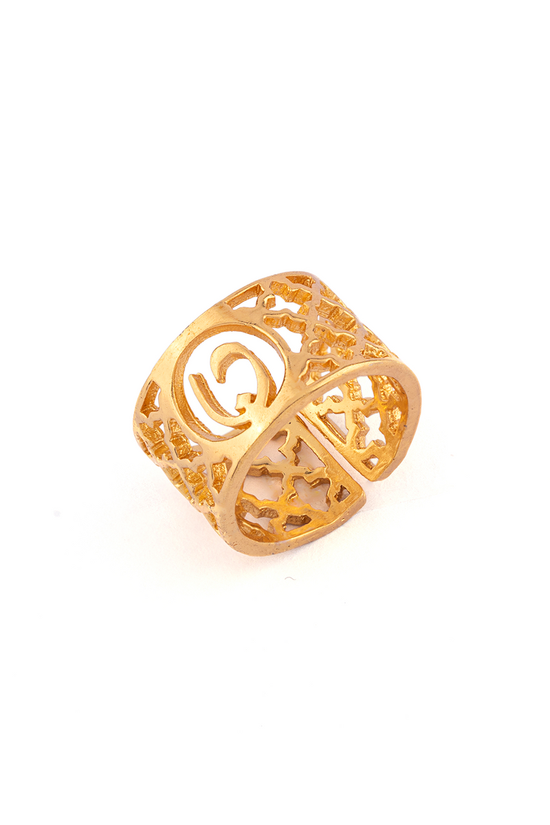 Alif Laila Urdu Harf Rings