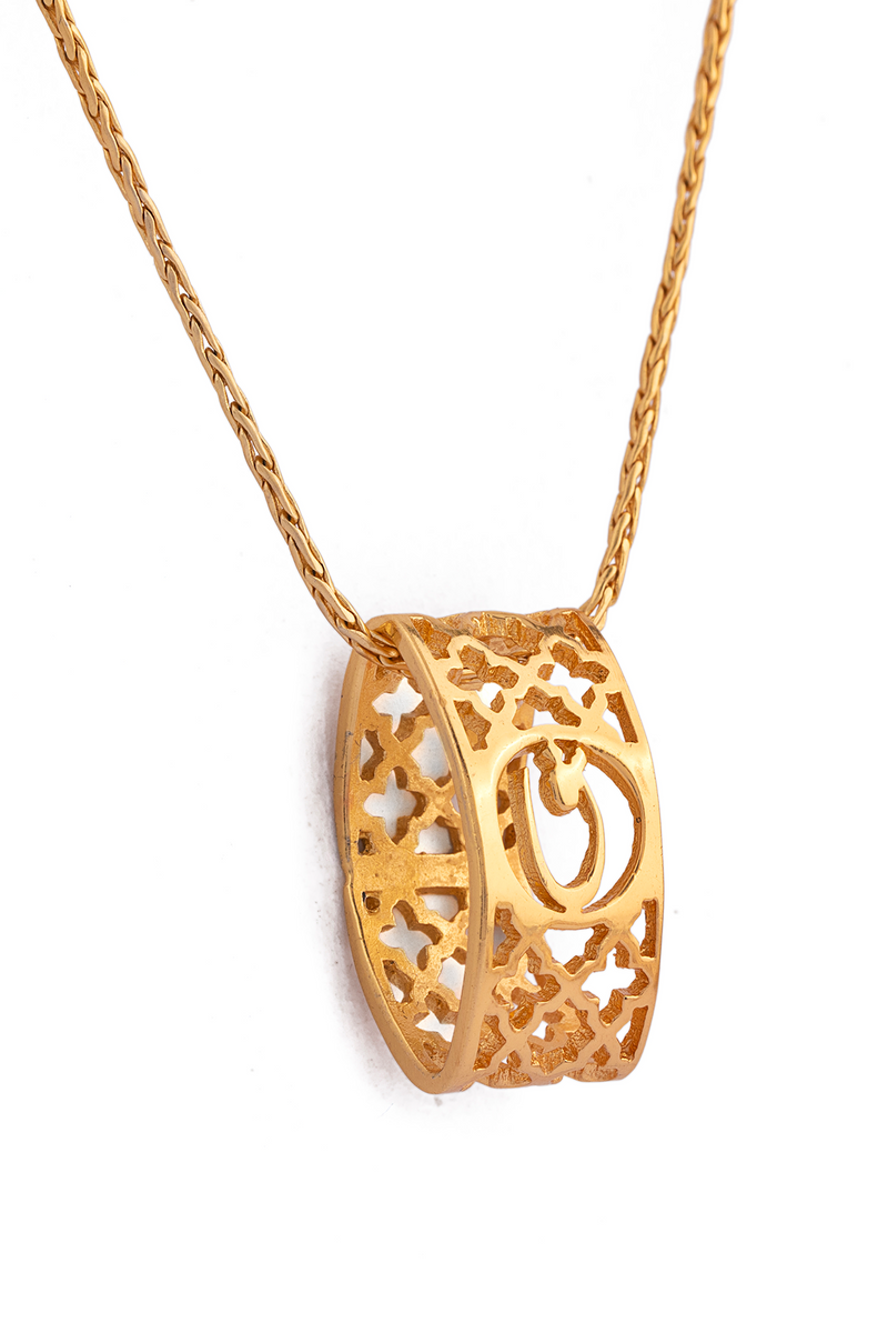 Alif Laila Urdu Harf Pendant