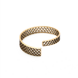 Ethereal Elegance - Brass Bracelet