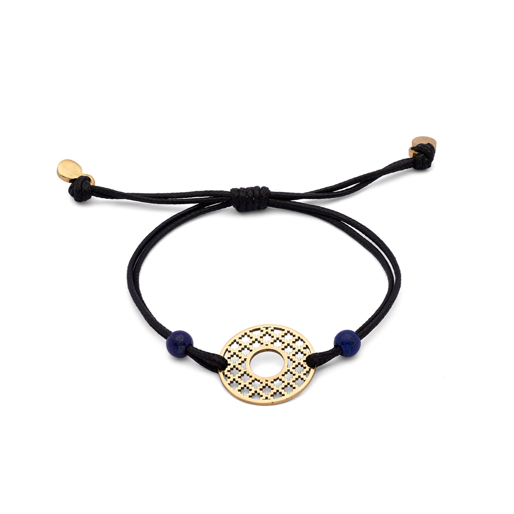 Lapis Lazuli Bracelet| Adjustable Bracelet| Bead Bracelet