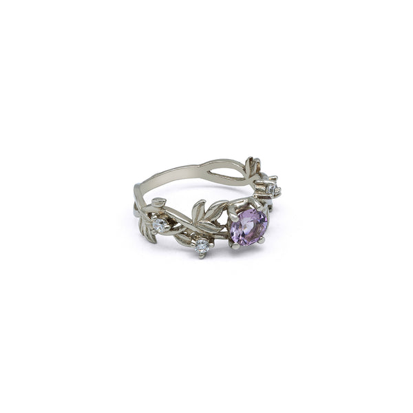 Amethyst Ring | Silver Ring | Handmade Ring Pakistan