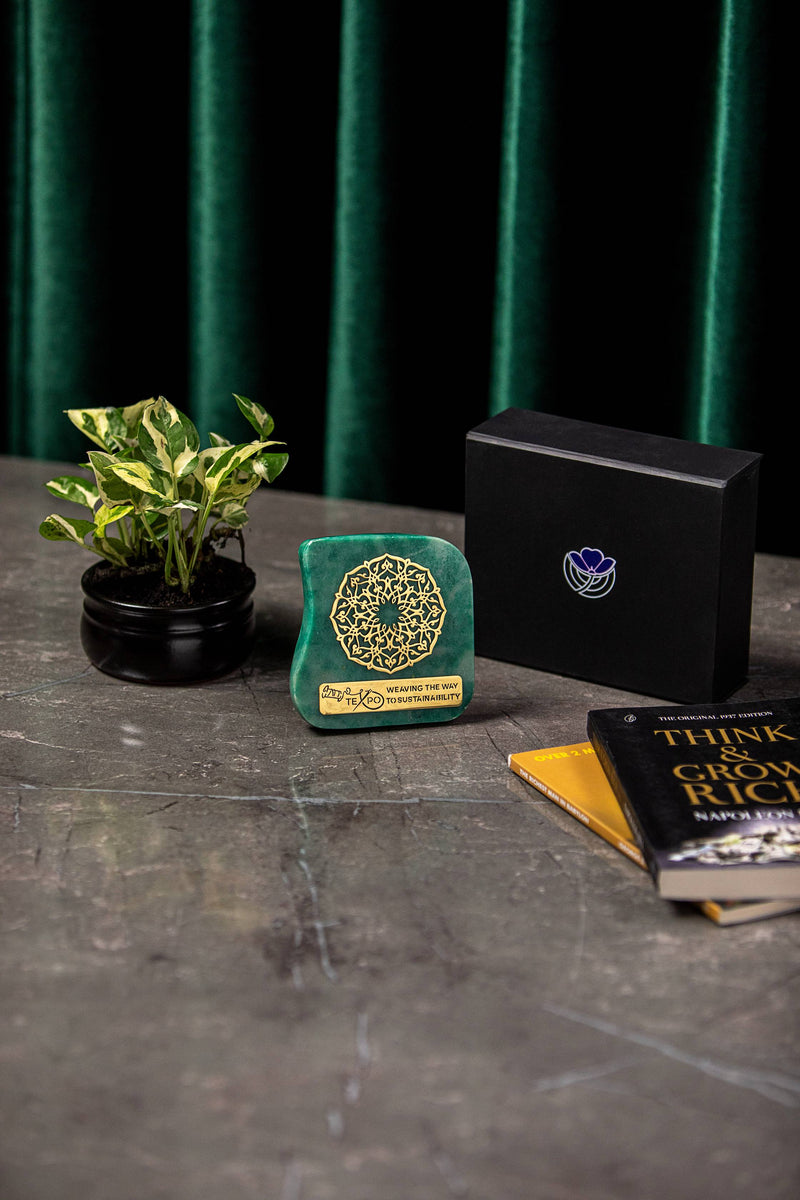 Aventurine Commemorative Plaque TEXPO 2024