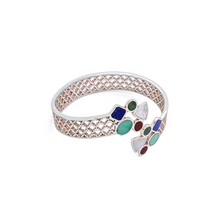 Load image into Gallery viewer, Gemstone Bracelet| Adjustable Bracelet| Geometric Bracelet