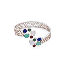 Load image into Gallery viewer, Gemstone Bracelet| Adjustable Bracelet| Geometric Bracelet