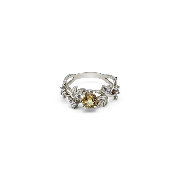 Citrine Ring | Silver Ring | Handmade Ring Pakistan