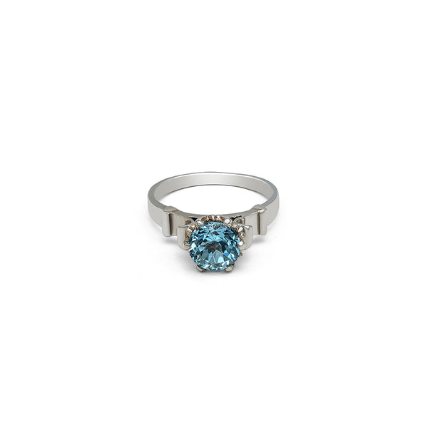 Topaz Ring | Silver Ring | Handmade Ring Pakistan