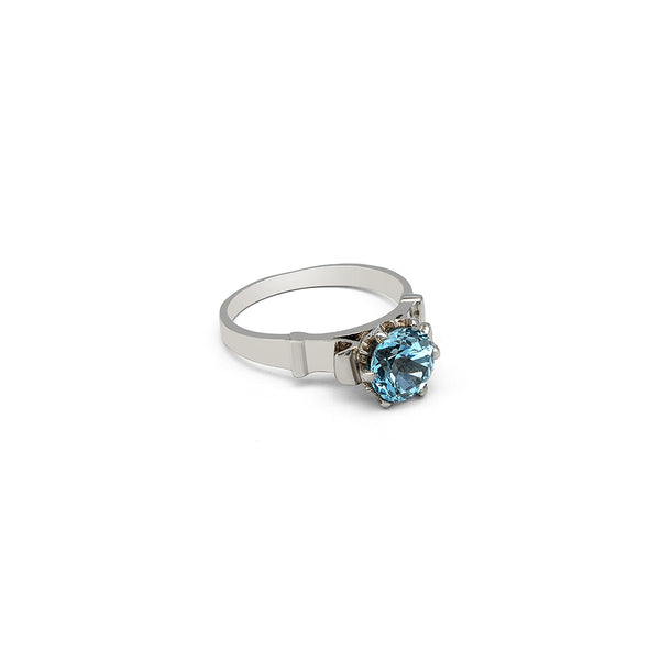Topaz Ring | Silver Ring | Handmade Ring Pakistan