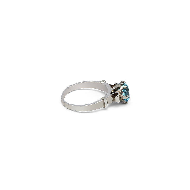 Topaz Ring | Silver Ring | Handmade Ring Pakistan