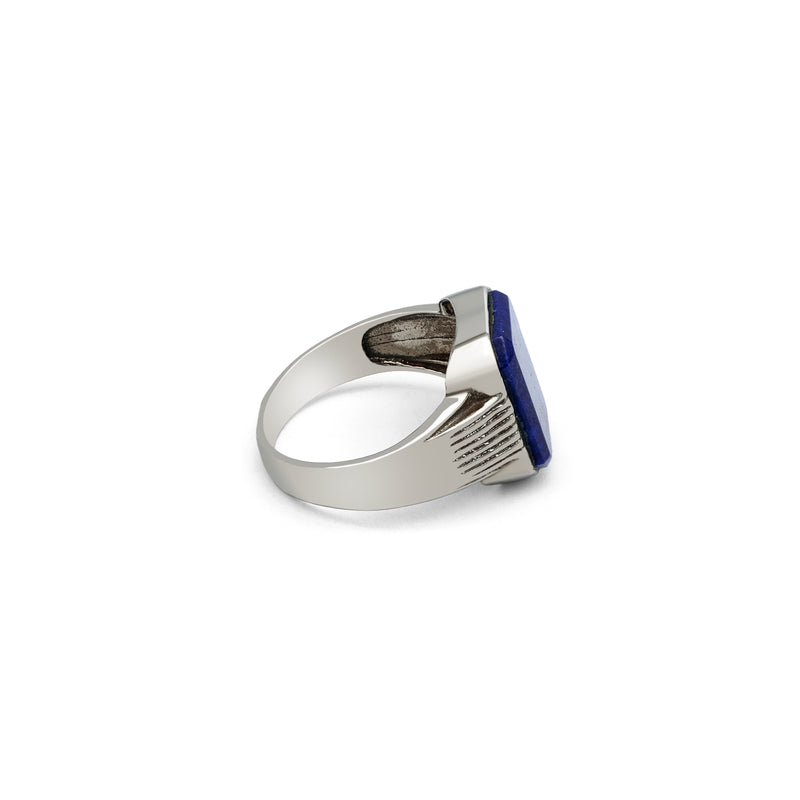 Lapis Lazuli Silver Ring