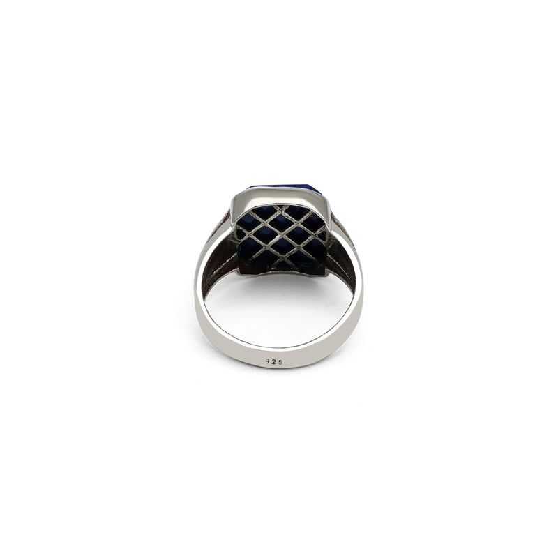 Lapis Lazuli Silver Ring