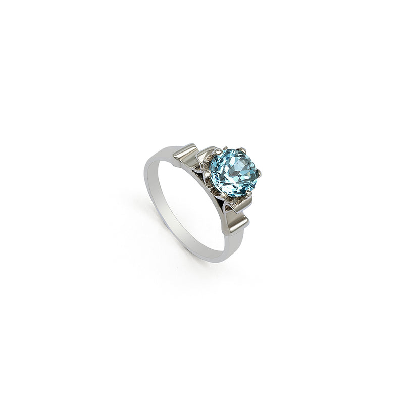 Topaz Ring | Silver Ring | Handmade Ring Pakistan
