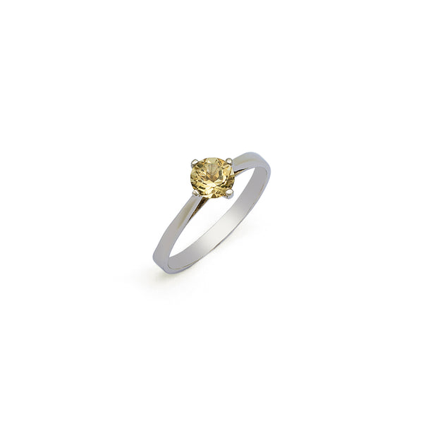 Citrine Ring | Silver Ring | Handmade Ring Pakistan