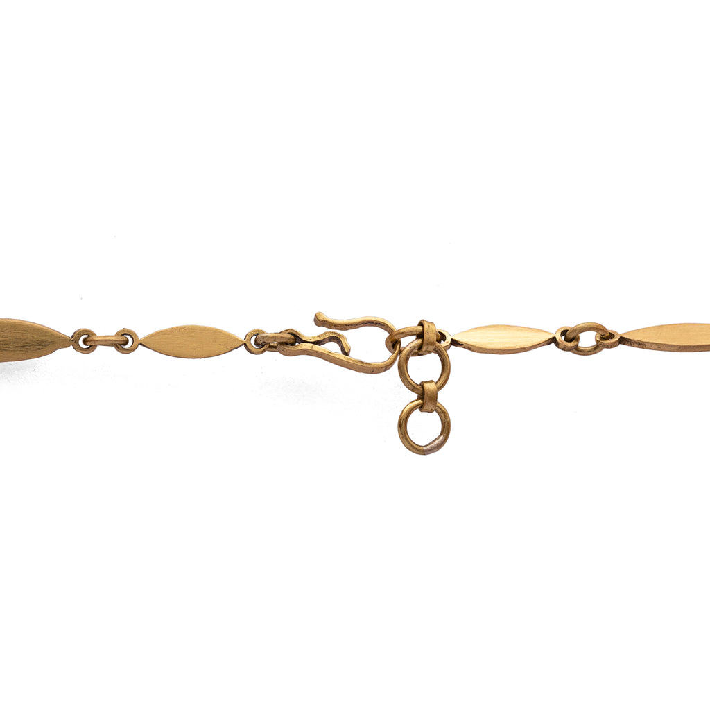 Geometric Necklace| Brass Necklace| Handmade