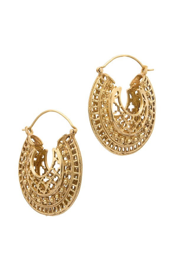 Brass Earring