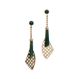 Captivating Charms - Serpentine Earrings