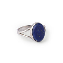 Load image into Gallery viewer, Jada-e Maiwand - Silver Gold Plated Lapis Lazuli Ring