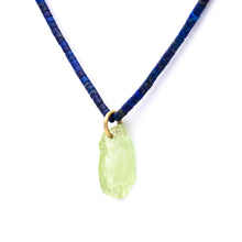 Load image into Gallery viewer, Harmony Necklace - Lapis Lazuli And Peridot Necklace