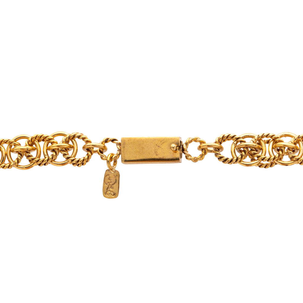 Turkmen Treasures - Brass Gold Plated Chain