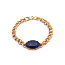 Load image into Gallery viewer, Saher - Brass Gold Plated Bracelet