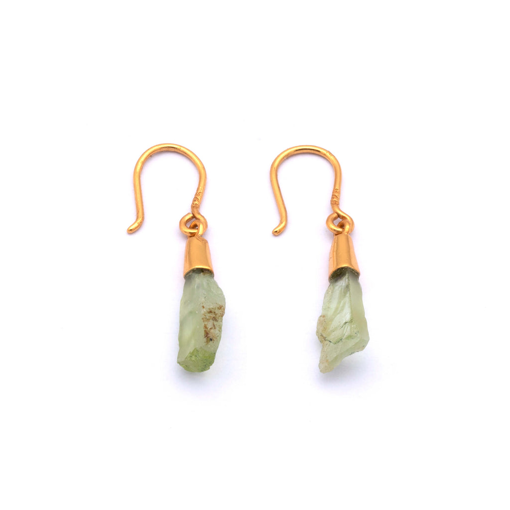 Silver Earrings| Peridot Earrings | Handmade