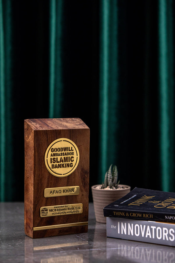Goodwill Ambassador Plaque – MCB Islamic Bank