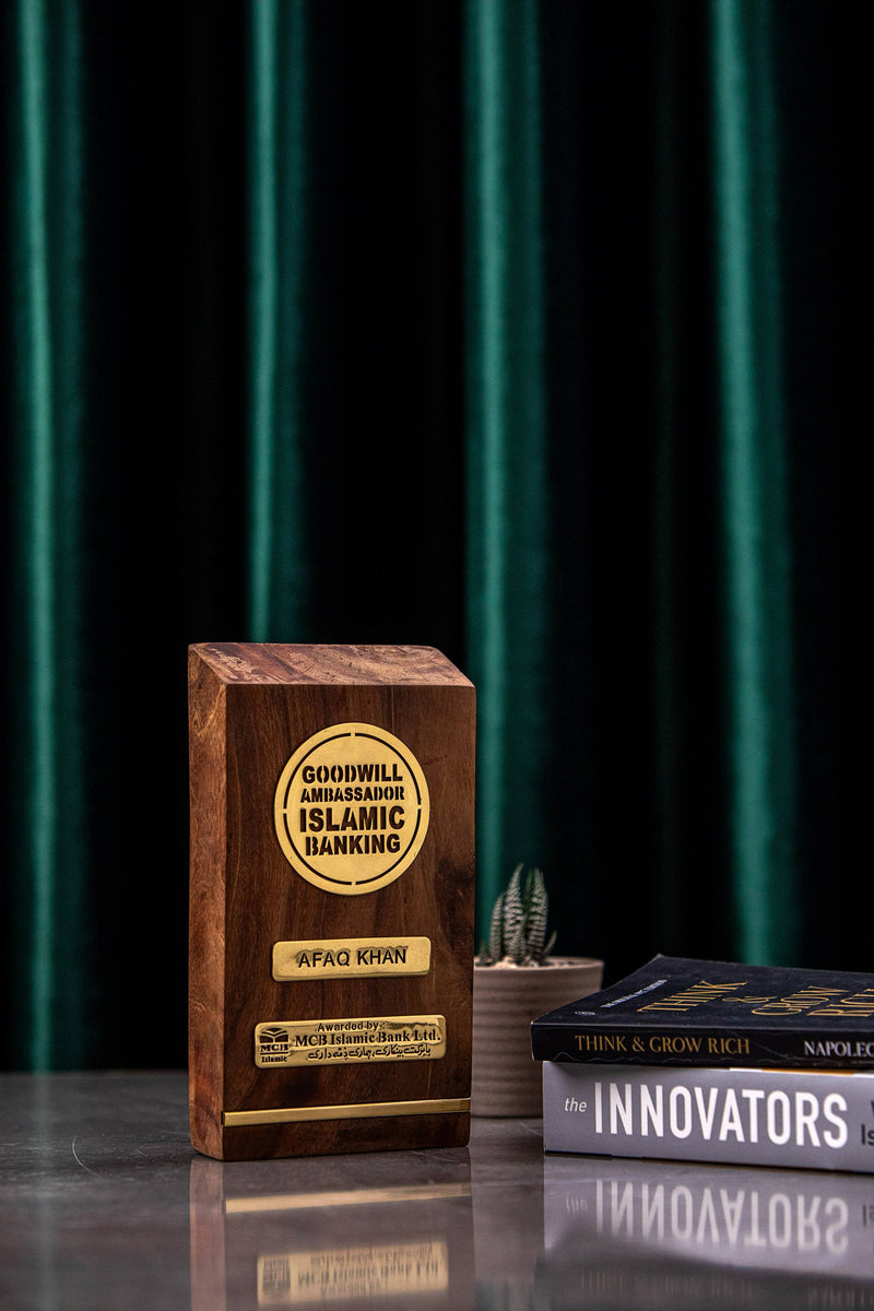 Goodwill Ambassador Plaque MCB Islamic Bank