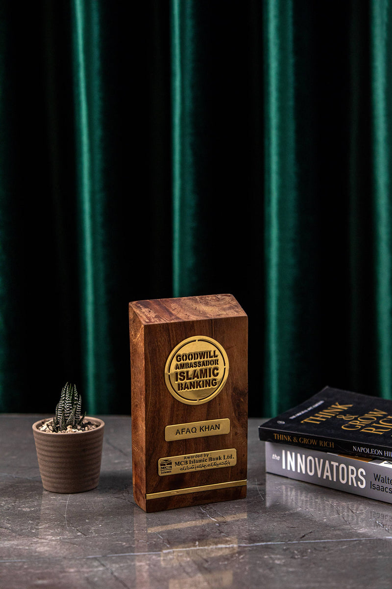 Goodwill Ambassador Plaque MCB Islamic Bank