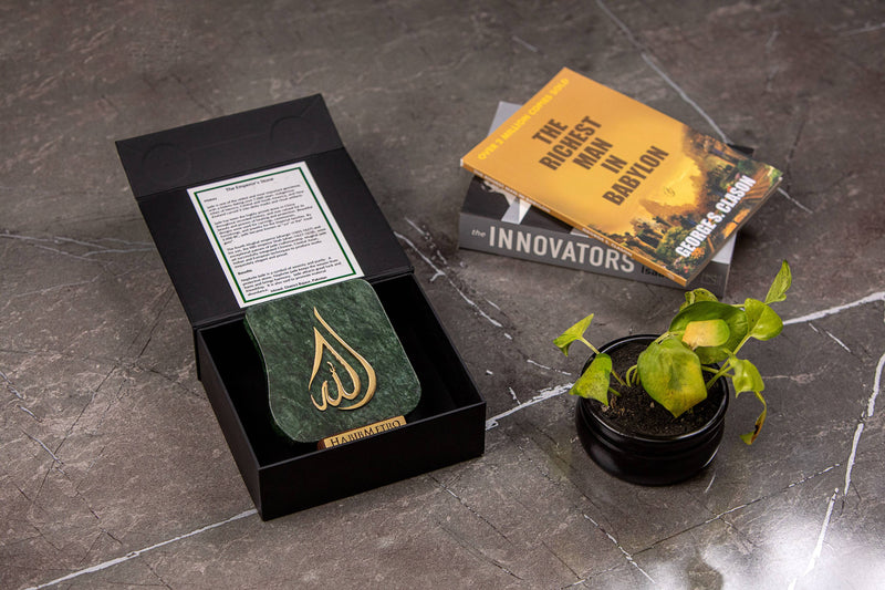 Nephrite Jade Plaque for HABIB METRO